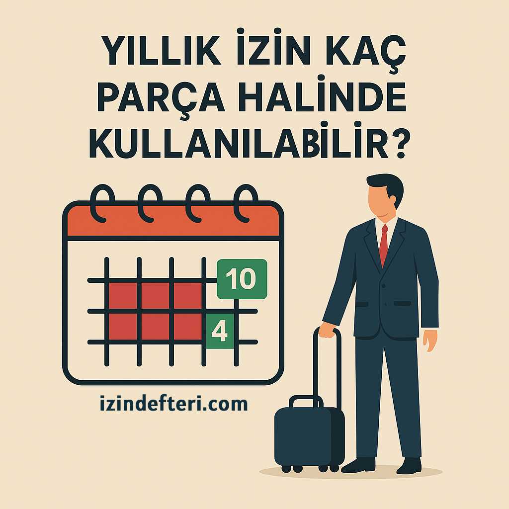 🗓️ Yıllık İzin Kaç Parça Halinde Kullanılabilir? (2025 Türkiye Rehberi)